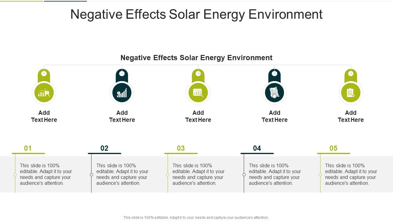 Negative Effects Solar Energy Environment In Powerpoint And Google