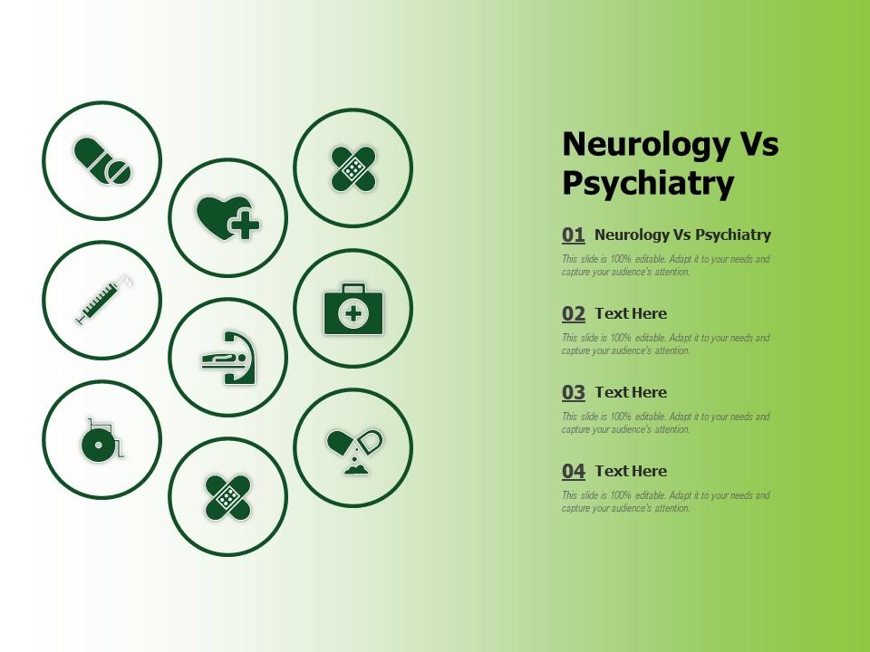 Neurology vs psychiatry ppt powerpoint presentation layouts tips Slide01