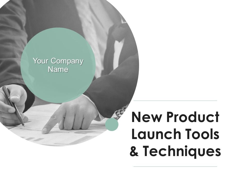 New product launch tools and techniques powerpoint presentation slides Slide00
