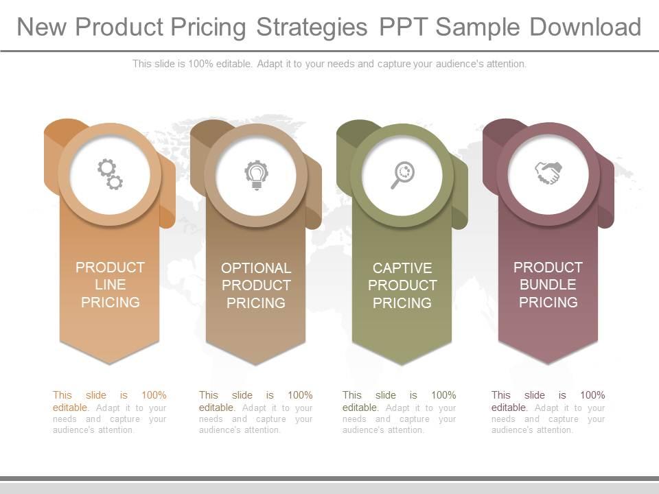 New product pricing strategies ppt sample download Presentation