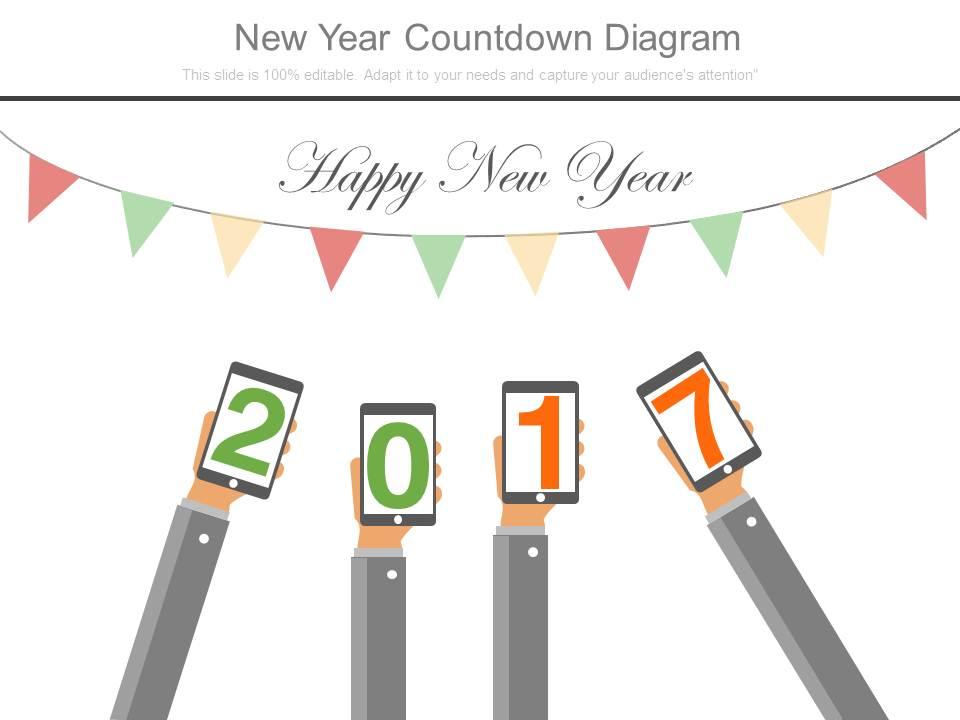 New year countdown diagram Slide00