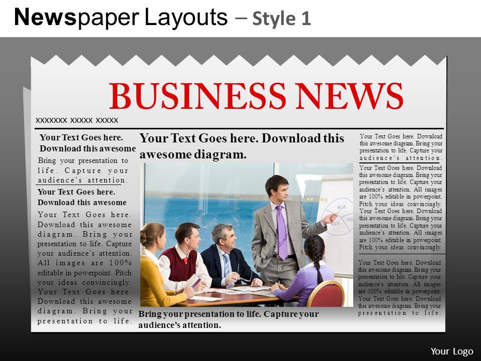 newspaper_layouts_style_1_powerpoint_presentation_slides_db_Slide01