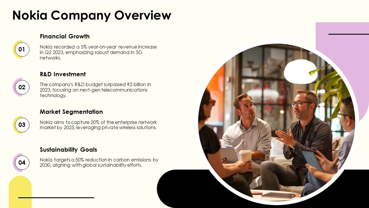 Nokia's Key Strategic Pillars Company Overview