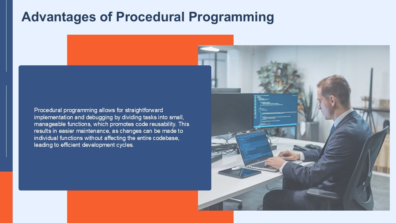 Object Oriented Programming Vs Procedural Programming PPT Template ACP