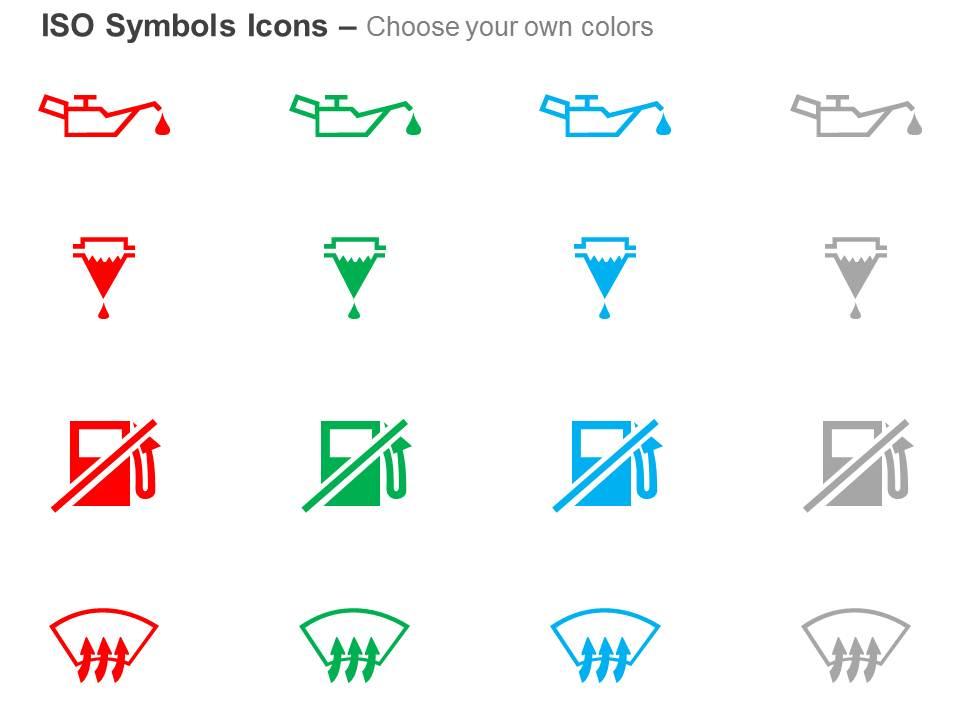 Oil Pressure Warning Light Fuel Filter Water Trap Low Fuel Windshield