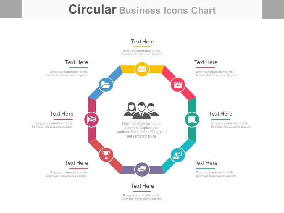 one_eight_staged_business_icons_chart_for_team_management_flat_powerpoint_design_Slide01