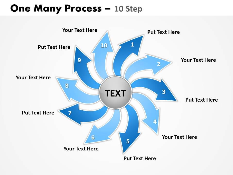 One many process 10 step 12 Slide01