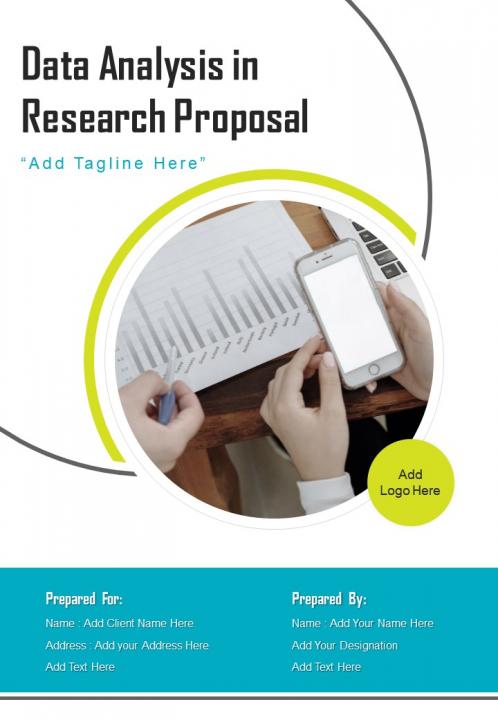 One pager data analysis in research proposal template Slide01