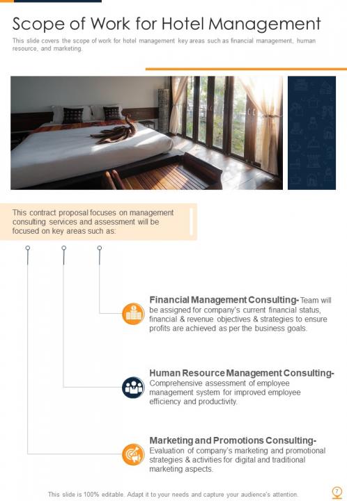 Business Proposal Sample For Hotel