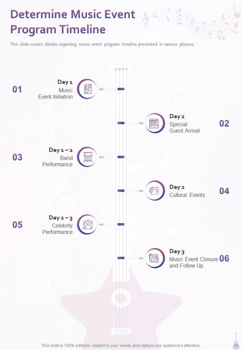 One pager music festival sponsorship proposal template Slide10