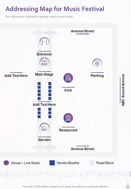 One pager music festival sponsorship proposal template Slide11