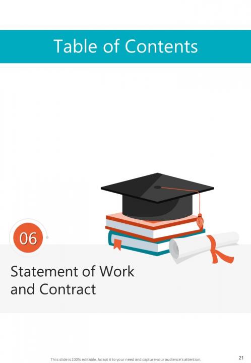 One pager university management system proposal template Slide22