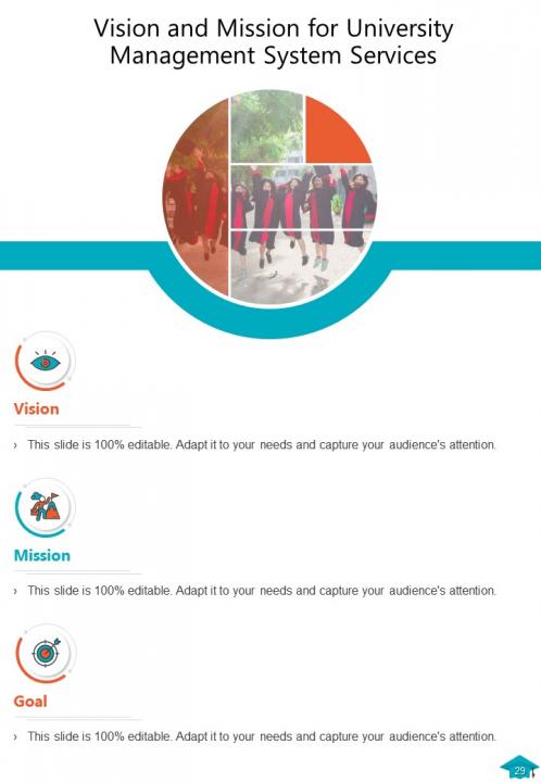 One pager university management system proposal template Slide30