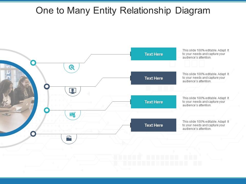 One To Many Entity Relationship Diagram Infographic Template ...
