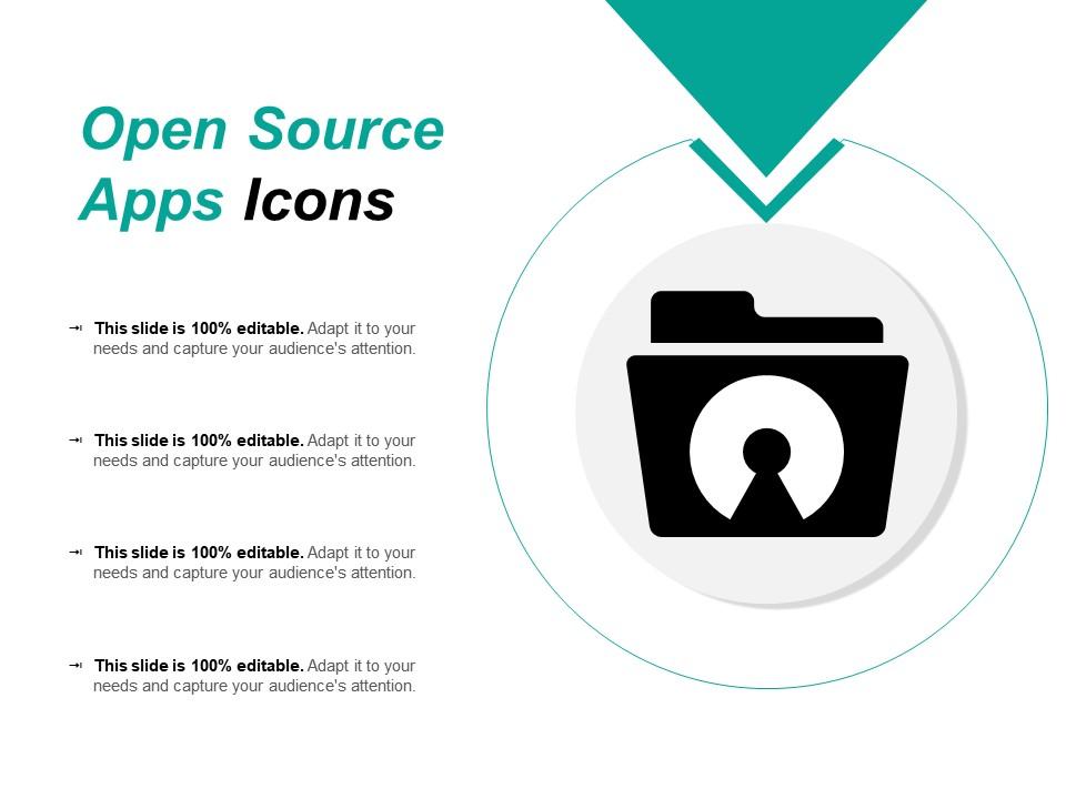 Open Source Apps Icons | PowerPoint Design Template | Sample ...