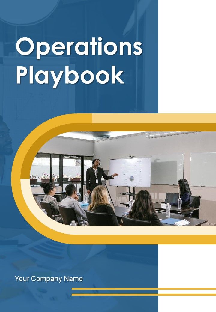 Operations Playbook Report Sample Example Document Slide01