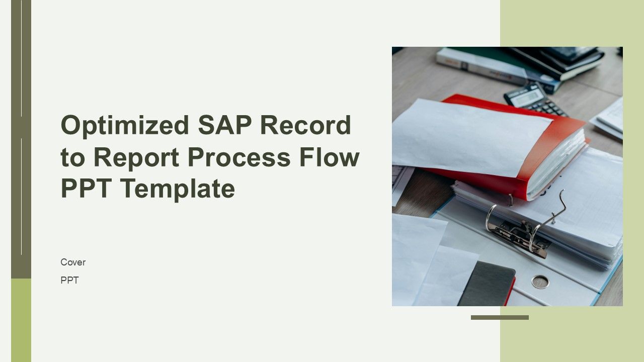 Optimized SAP Record To Report Process Flow PPT Template PPT H