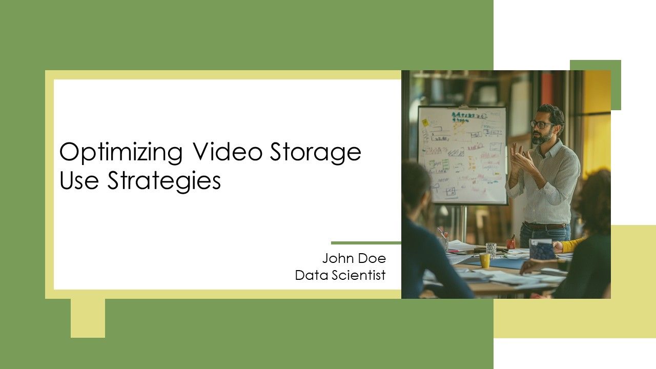 Optimizing Video Storage Use Strategies PPT Outline AT Optimizing Video Storage Use Strategies PPT Outline AT