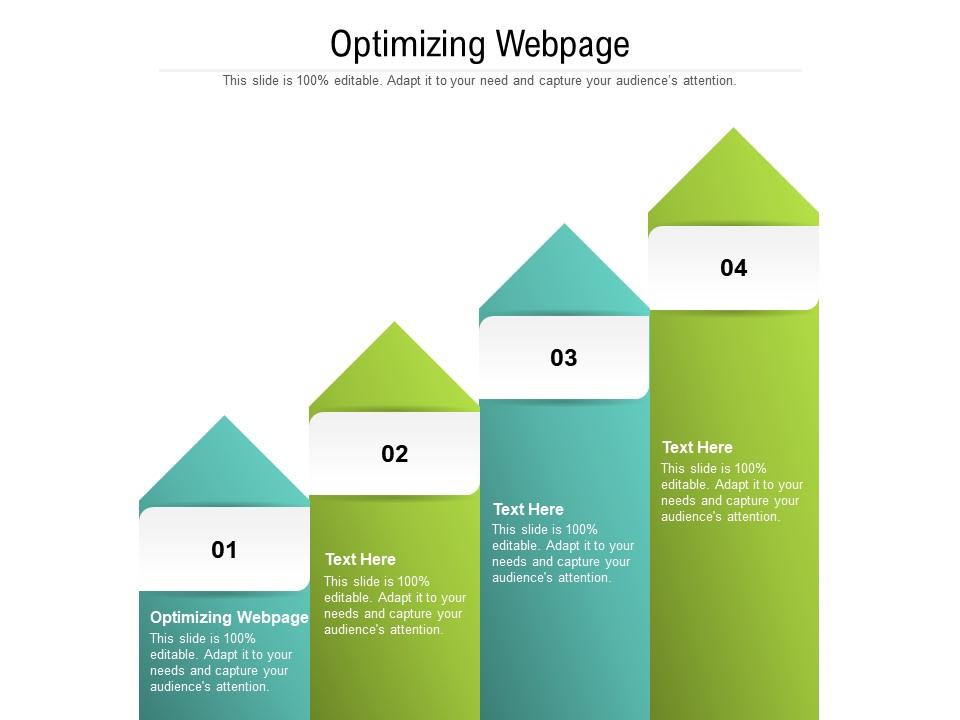 Optimizing webpage ppt powerpoint presentation file visuals cpb Slide01