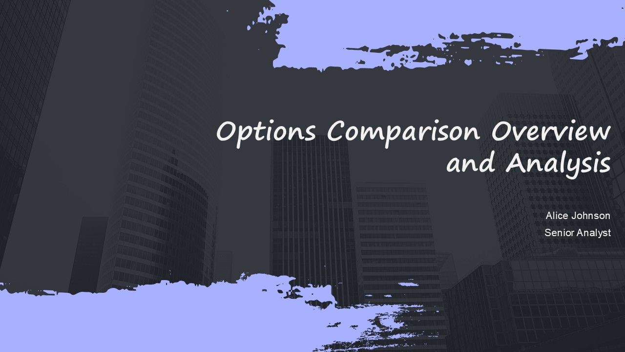 Options Comparison Overview And Analysis PPT Slides ACP Options Comparison Overview And Analysis PPT Slides ACP