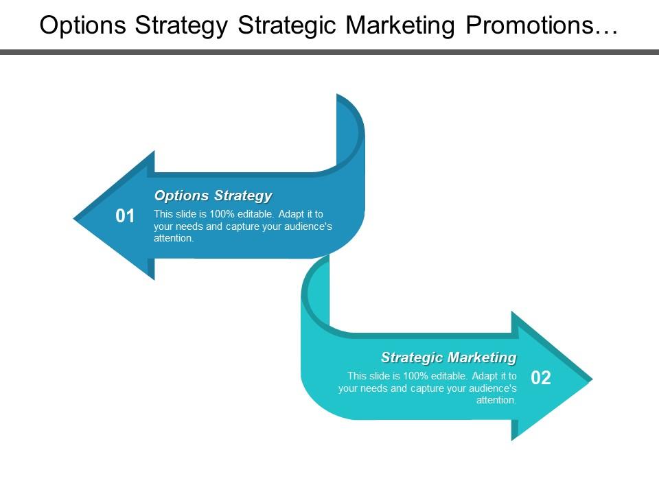 Options strategy strategic marketing promotions strategy competitor analysis cpb Slide01
