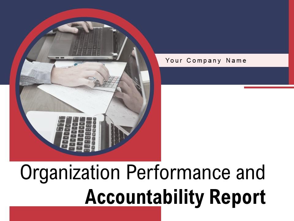 Organization performance and accountability report powerpoint presentation slides Slide01