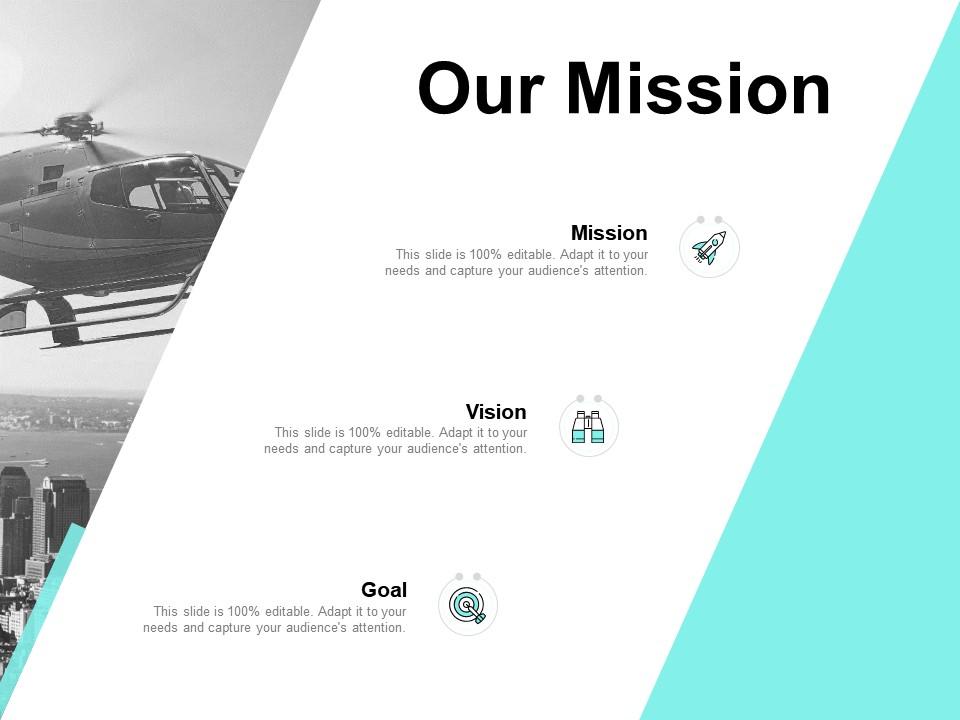 Our mission vision goal e10 ppt powerpoint presentation icon model Slide01