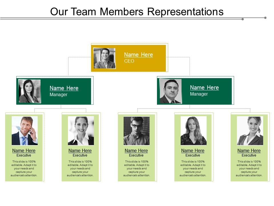 Our team members representations Slide01