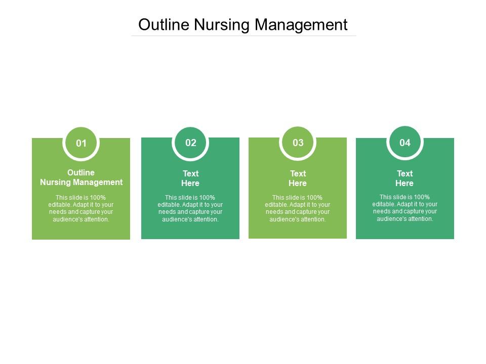 Outline Nursing Management Ppt Powerpoint Presentation Layouts
