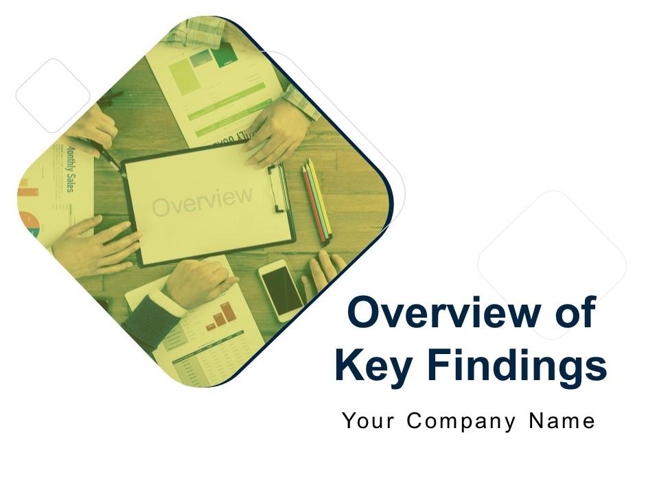 Overview Of Key Findings Powerpoint Presentation Slides Slide01