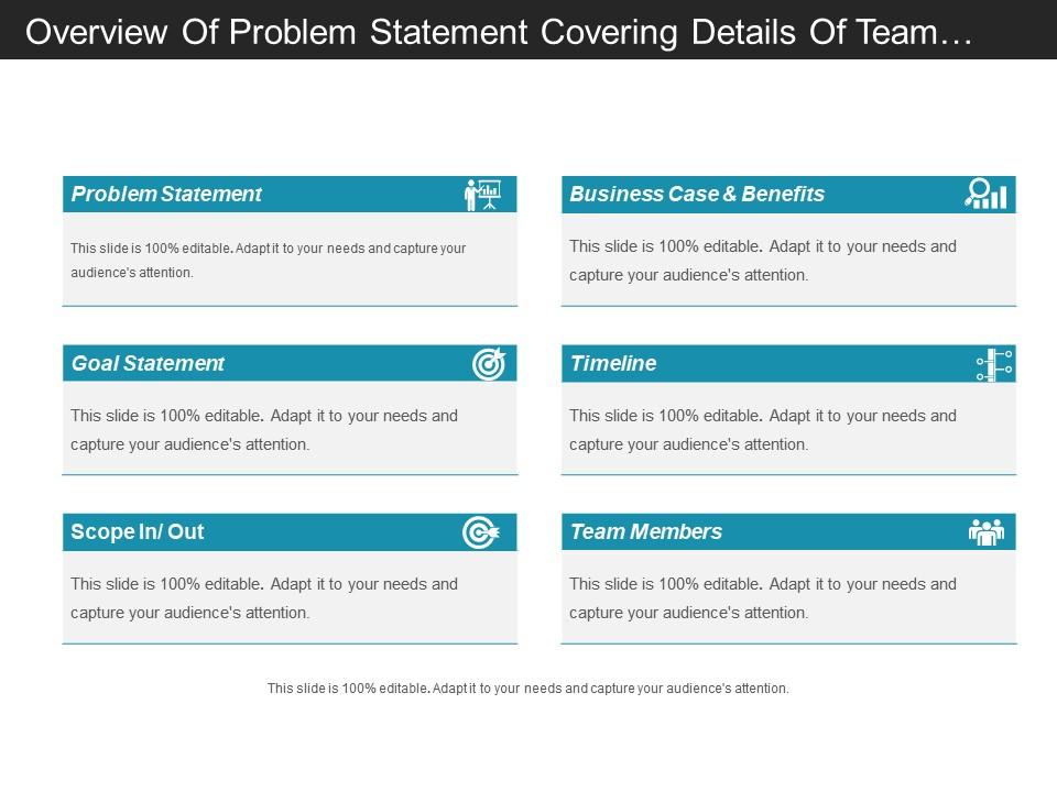 overview_of_problem_statement_covering_details_of_team_members_and_timeline_schedule_Slide01