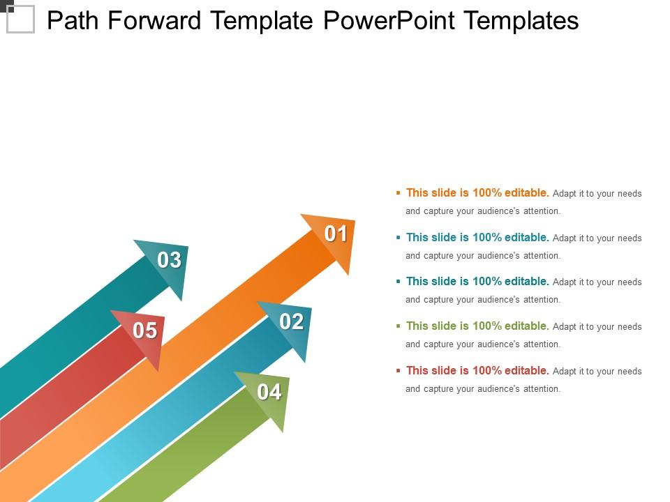Path forward template powerpoint templates Slide01
