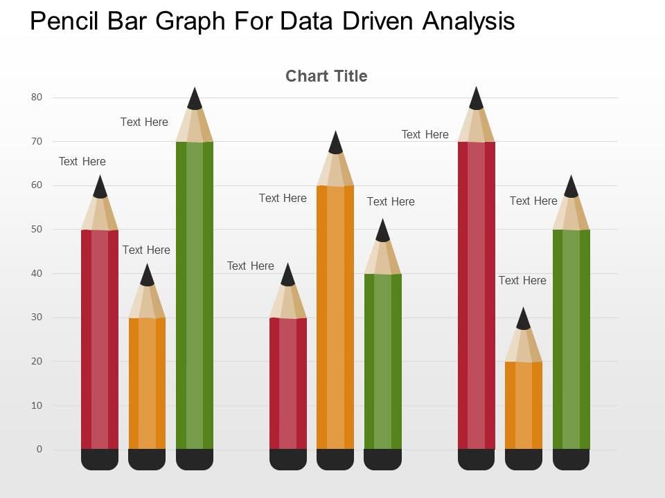 pencil_bar_graph_for_data_driven_analysis_powerpoint_slides_Slide01