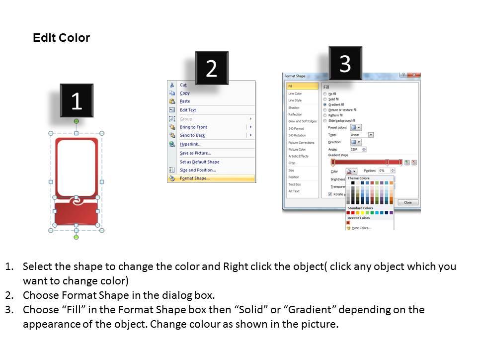 performance charts side by side text boxes in line powerpoint ...