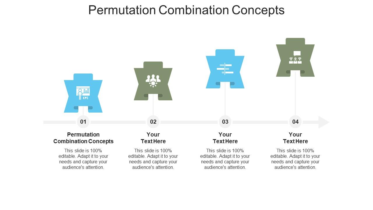 Permutation Combination Concepts Ppt Powerpoint Presentation Outline ...