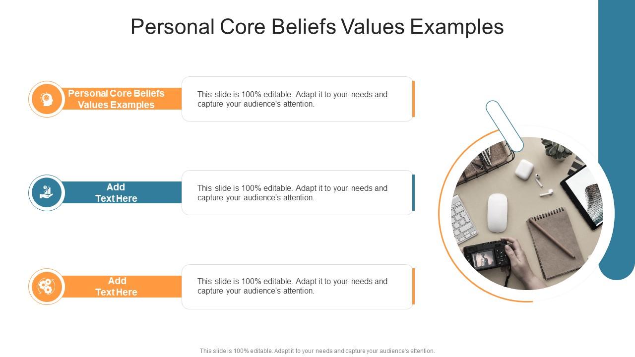 Personal Core Beliefs Values Examples In Powerpoint And Google Slides ...