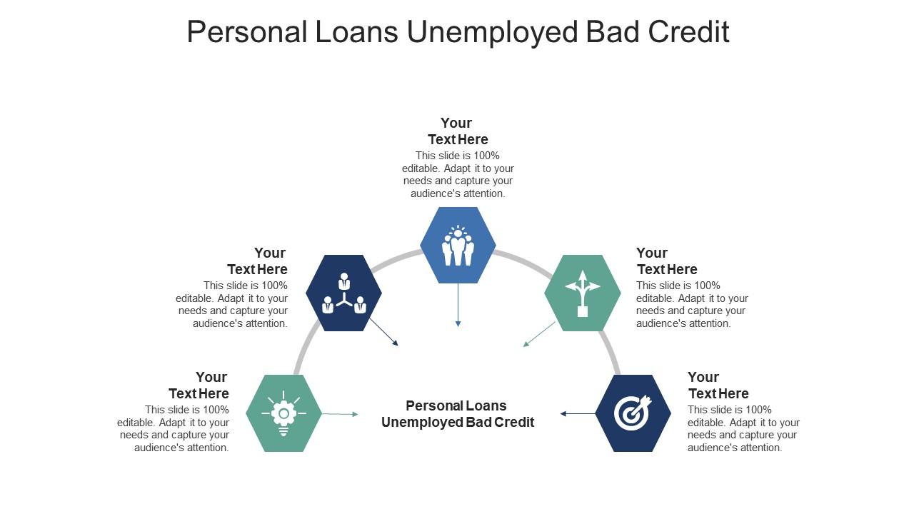 Personal loans unemployed bad credit ppt powerpoint presentation file show cpb Slide01