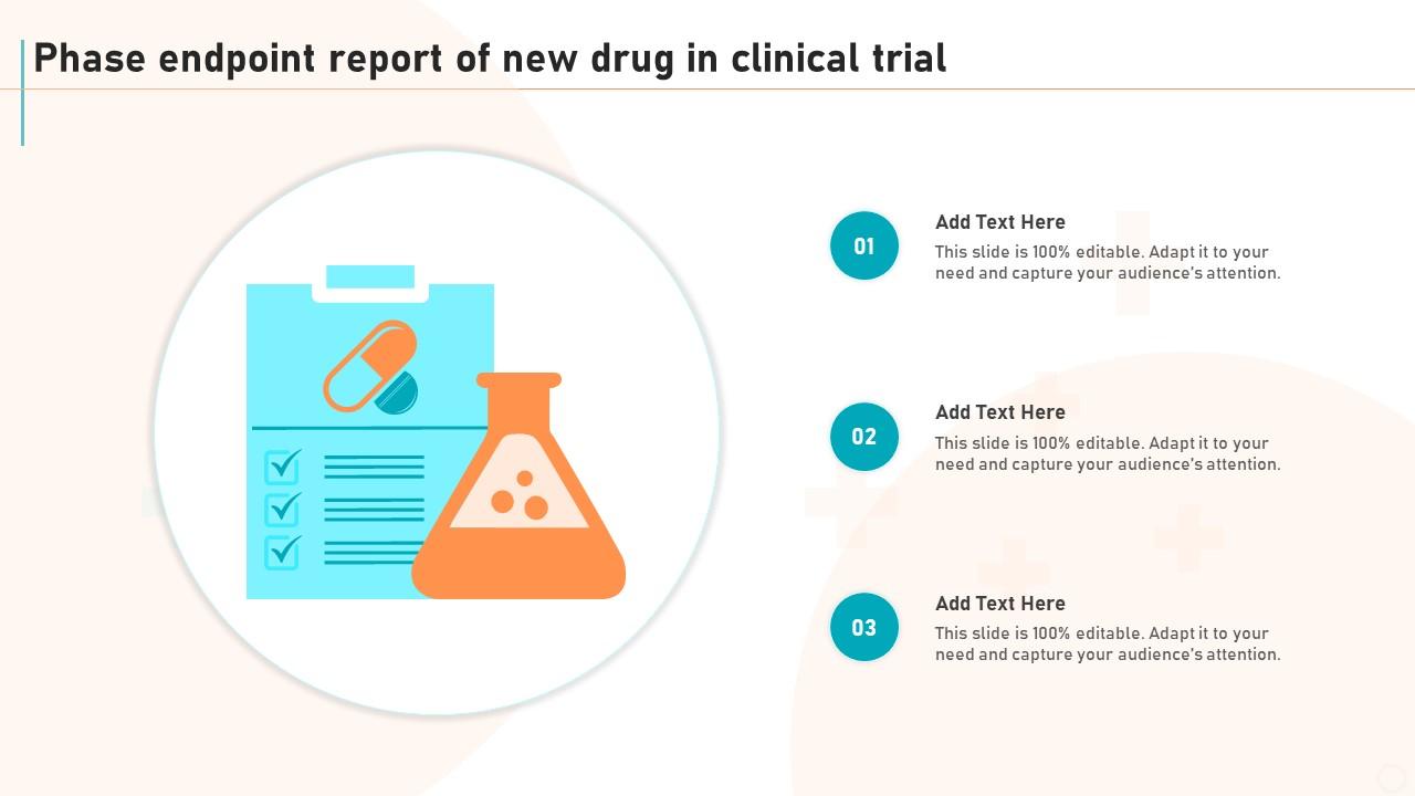 Phase Endpoint Report Of New Drug In Clinical Trial New Drug
