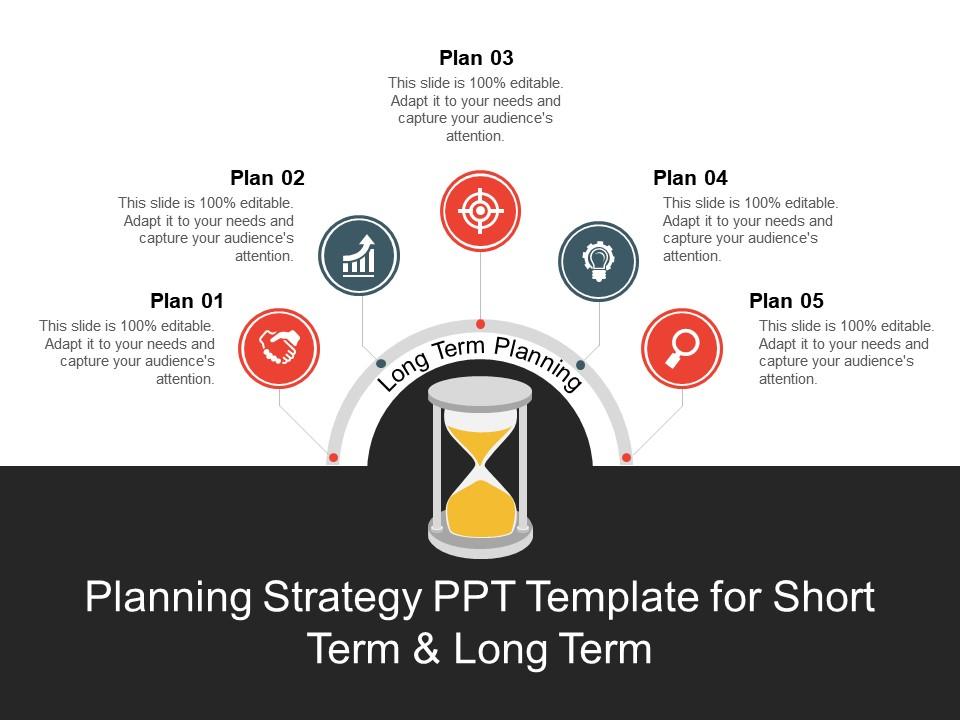 planning_strategy_ppt_template_for_short_term_and_long_term_Slide01