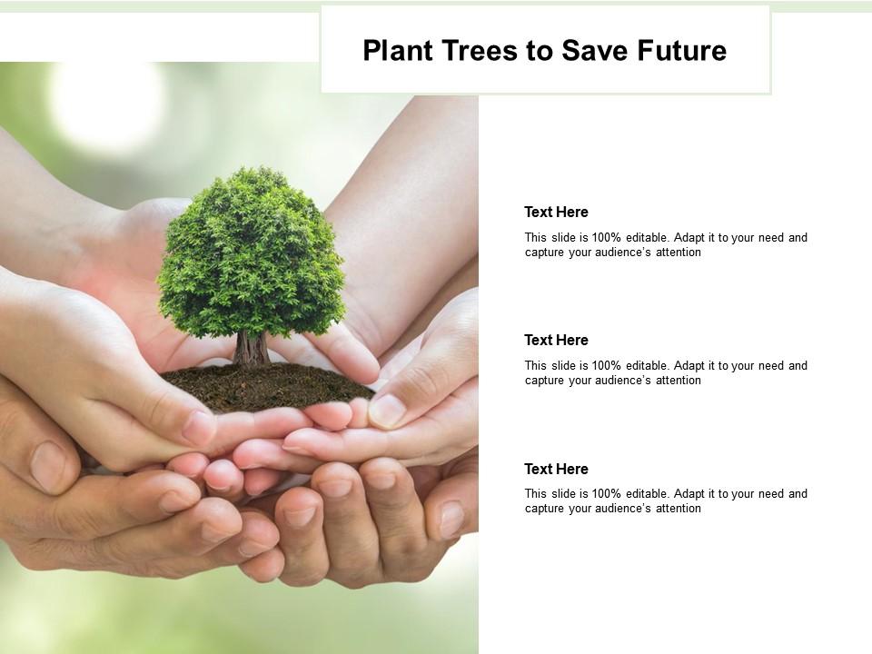 save trees ppt presentation free download pdf