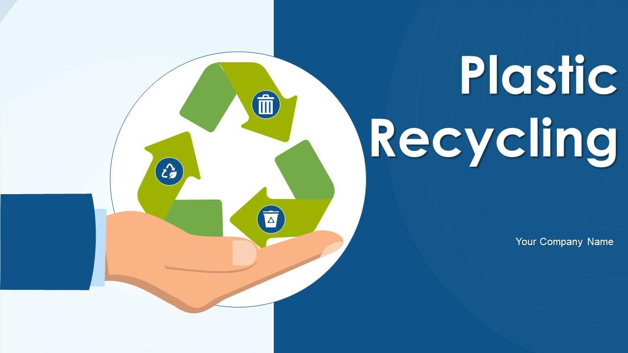 Plastic Recycling Powerpoint Ppt Template Bundles Slide01