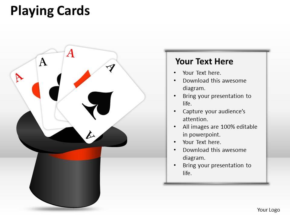 Playing cards ppt 9 Slide01