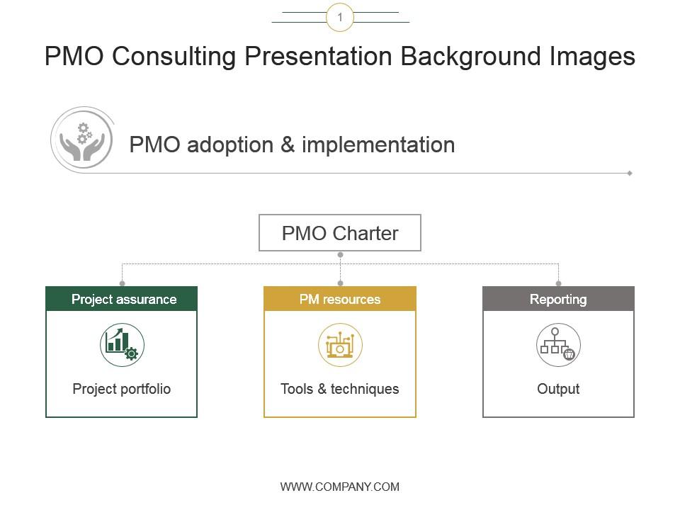 Pmo consulting presentation background images Slide00
