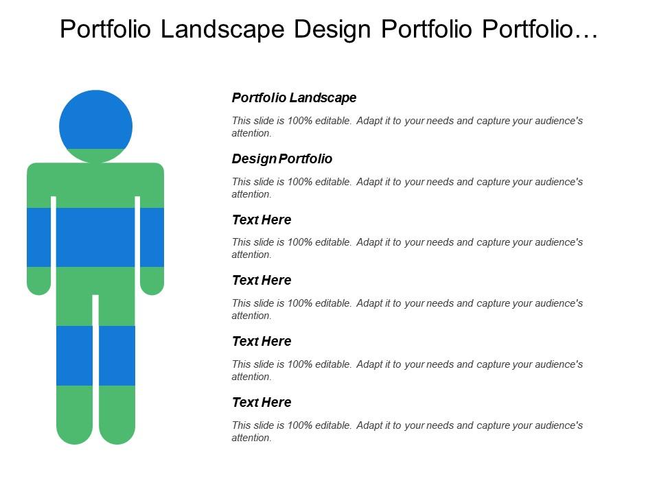 Portfolio landscape design portfolio portfolio monitoring project execute Slide00