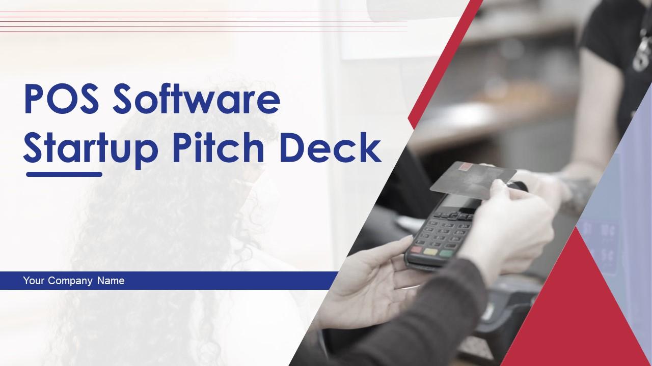 POS Software Startup Pitch Deck Ppt Template Slide01