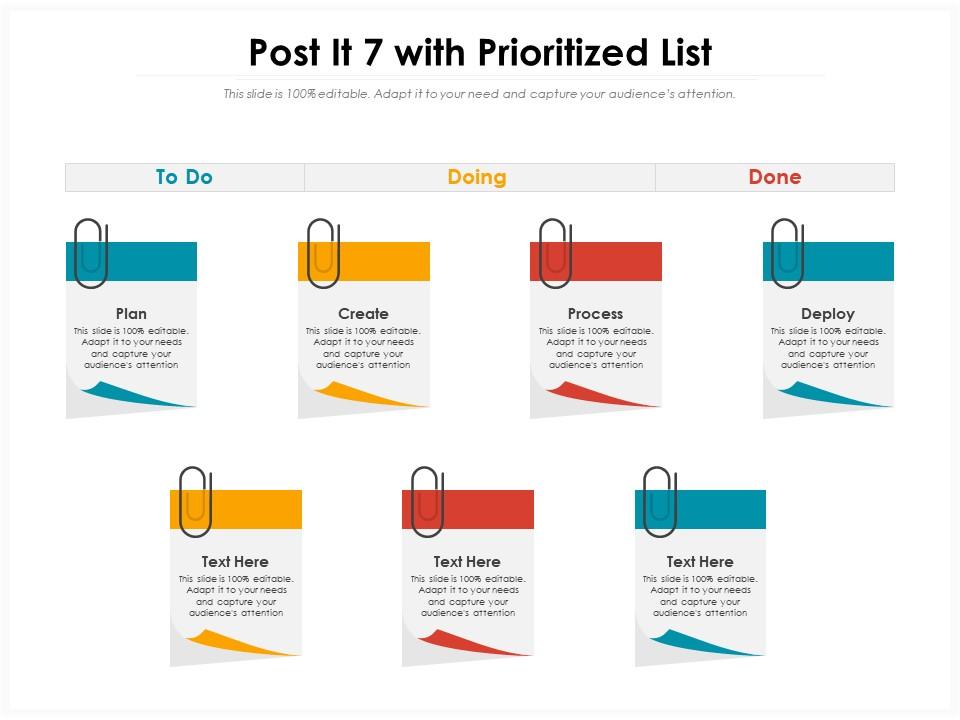 Post it 7 with prioritized list Slide01
