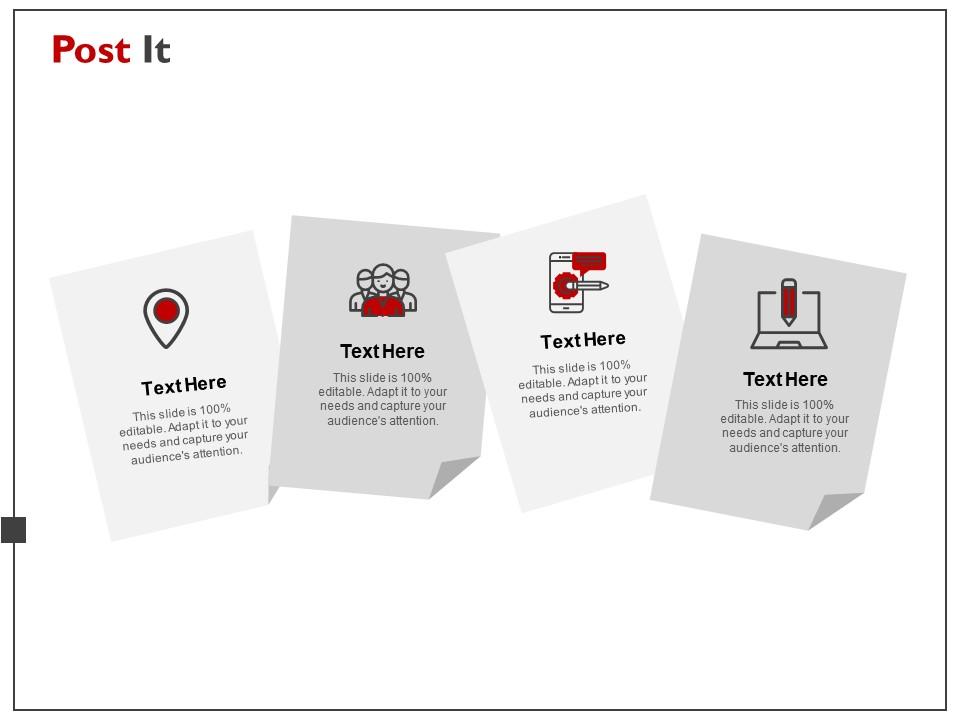 Post It Icons J170 Ppt Powerpoint Presentation File Styles PowerPoint