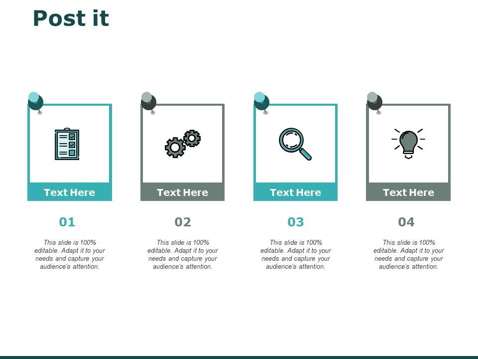 Post It Icons Marketing I241 Ppt Powerpoint Presentation Model Graphics