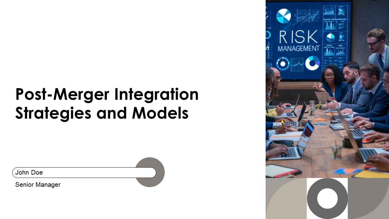 Post Merger Integration Strategies And Models PPT Template AT