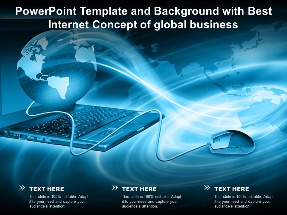 internet powerpoint template